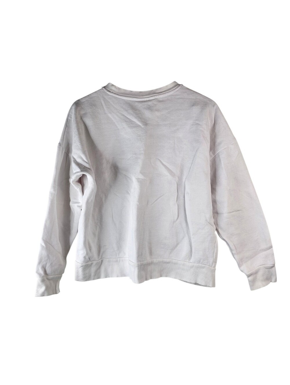 FILA Women's Large White Multicolor Logo Crewneck Sweatshirt Pullover - Picture 5 of 5